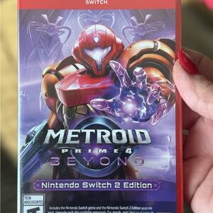 NEW IN PACKAGE-Nintendo Switch Metroid Prime 4 Beyond - Red and Purple Edition